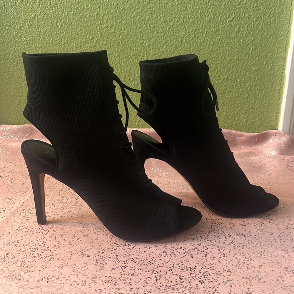 $35 Black Sock Bootie from Express size 9